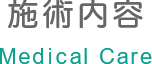 施術内容 Medical Care